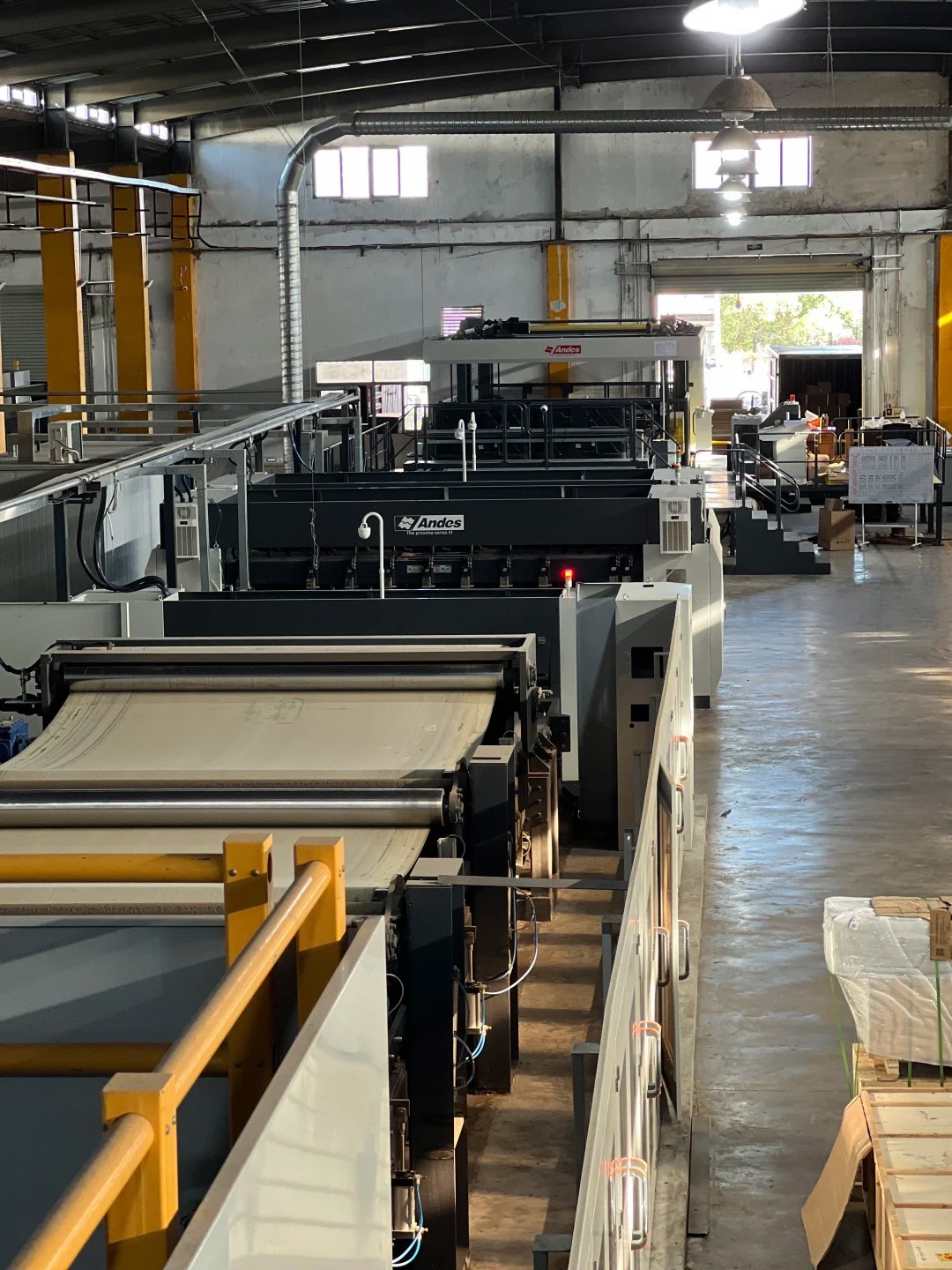 Lignes de production